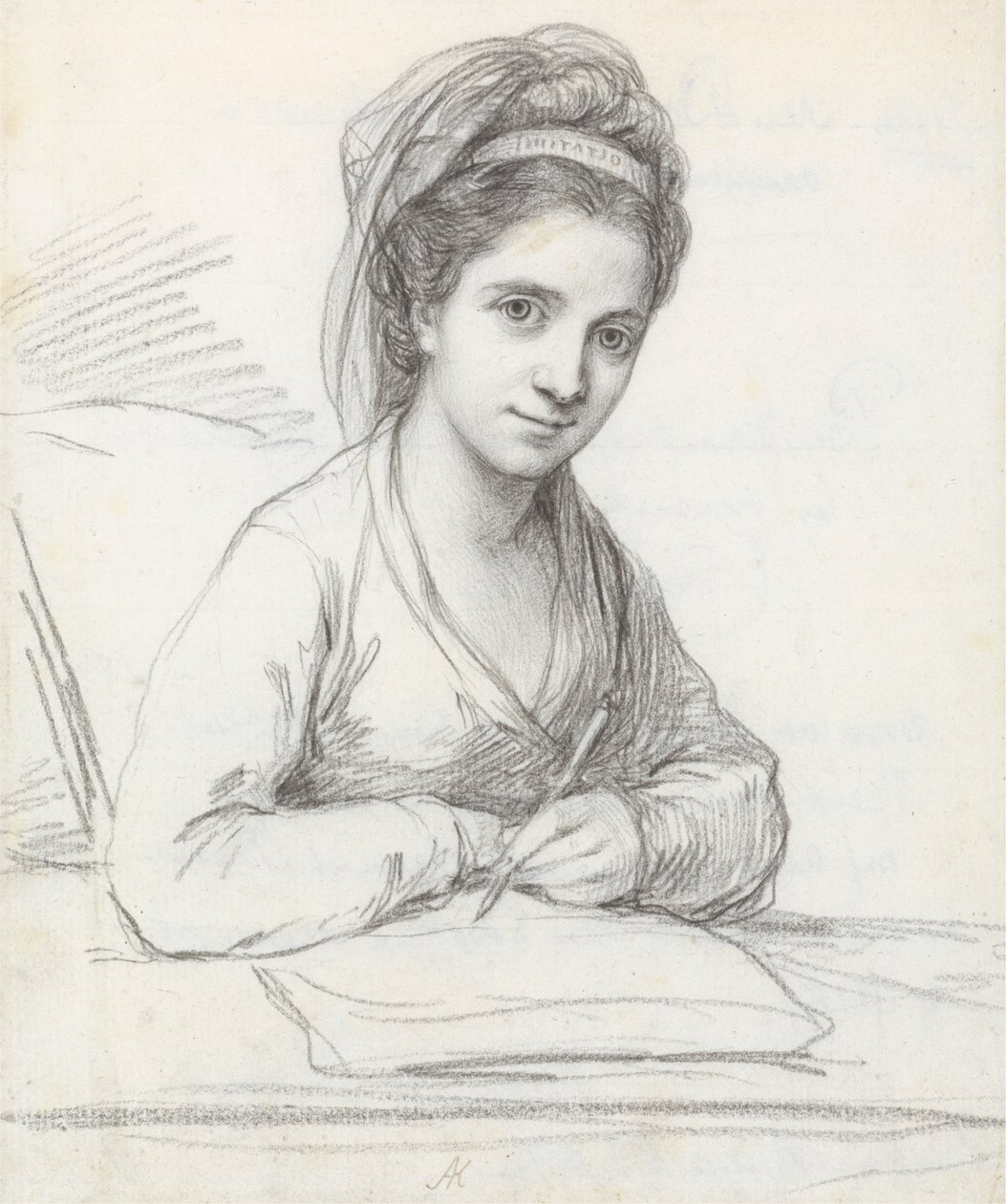Självporträtt av Angelica Kauffmann