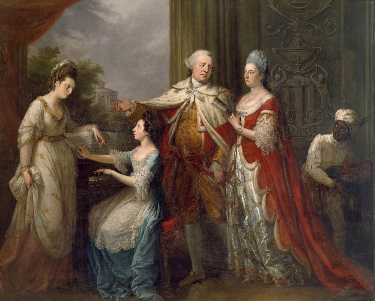 Familjen Ely av Angelica Kauffmann