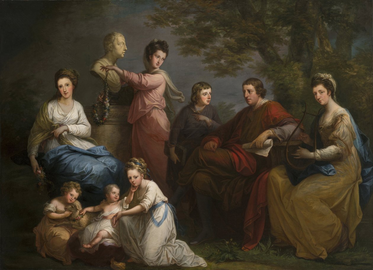 Earl of Gowers familj av Angelica Kauffmann