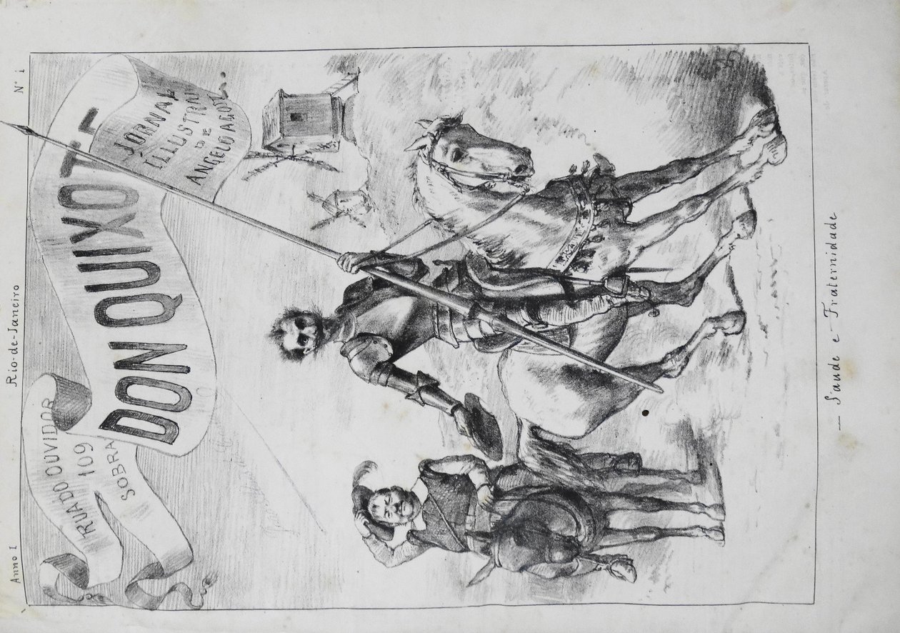 Don Quijote av Angelo Agostini