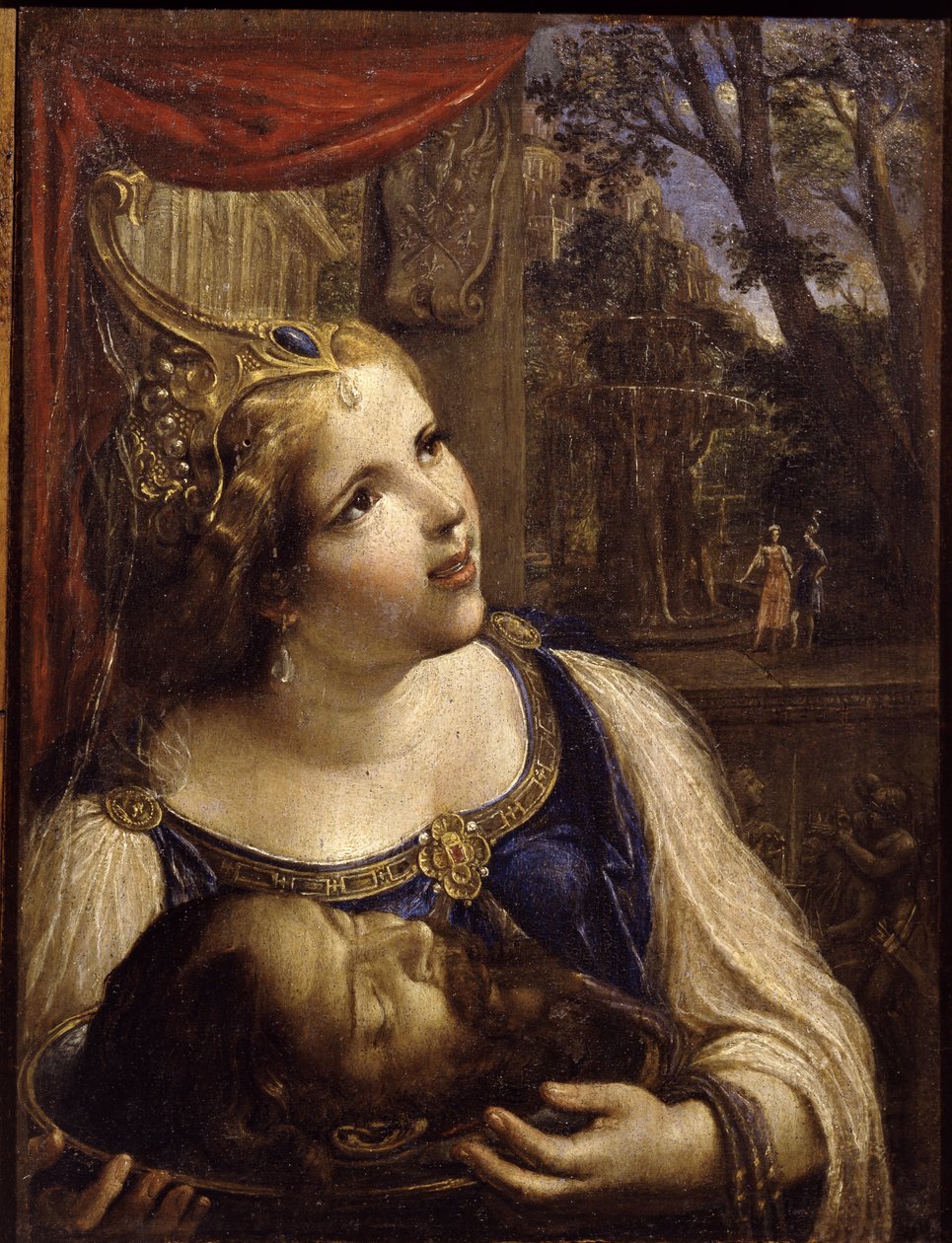 Salome med Johannes Döparens huvud av Angelo Caroselli