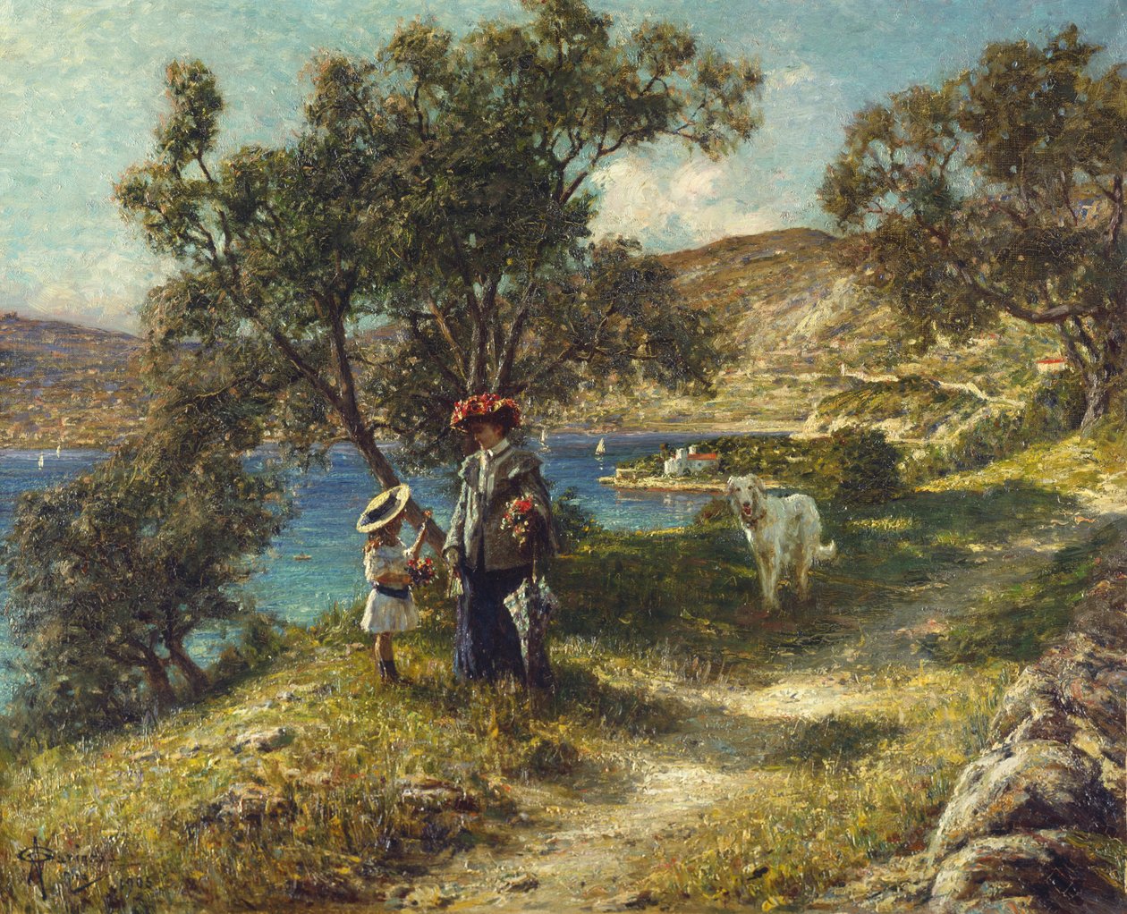 Plocka blommor av Angelo Garino