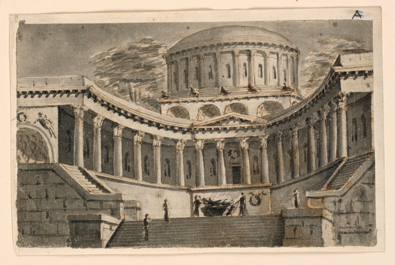 Scenografi, Temple Atrium av Angelo Toselli