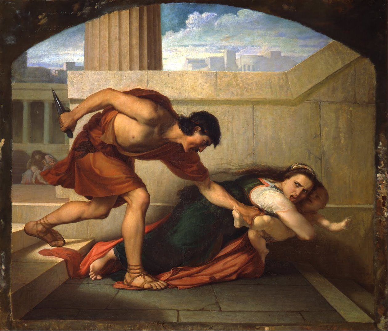 Massakern på de oskyldiga, 1860-1861 av Angelo Visconti