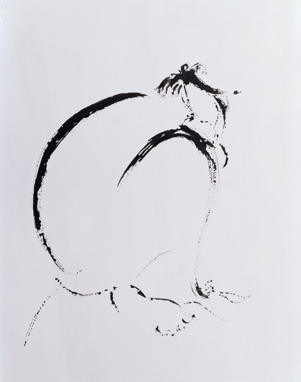 Folded Naken Midnight, 2006 av Angie Kenber