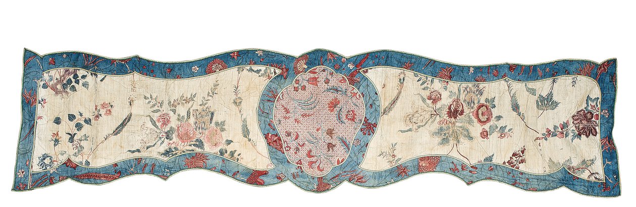 Pelmet (chintz) (par till 997107) av Anglo Indian School