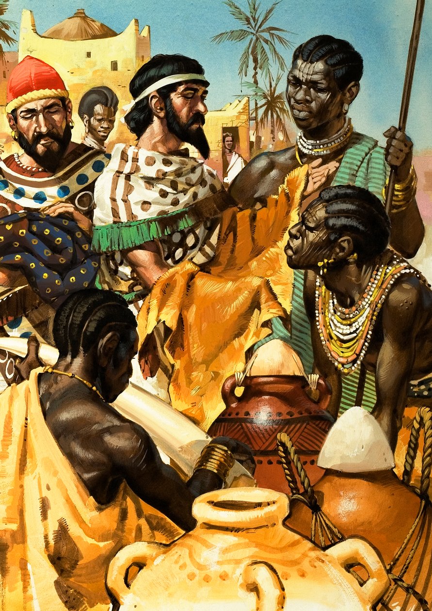 Feniciska handelsmän i Afrika av Angus McBride