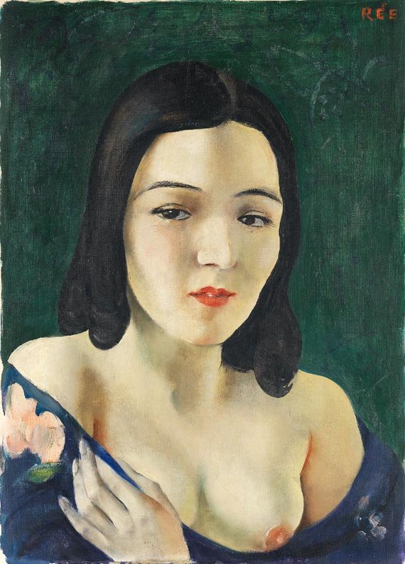 Portrait of a girl av Anita Ree