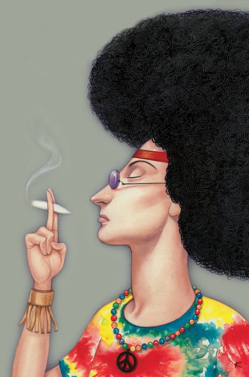 Eustace Trippy, 2015 (akryl på illustrationstavla) av Anita Kunz