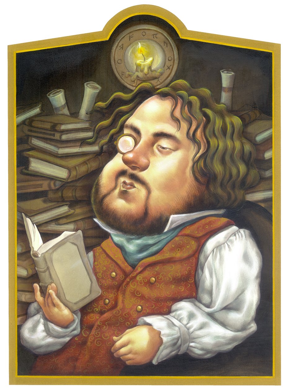 Peter Jackson, 2002 (akryl på illustrationstavla) av Anita Kunz