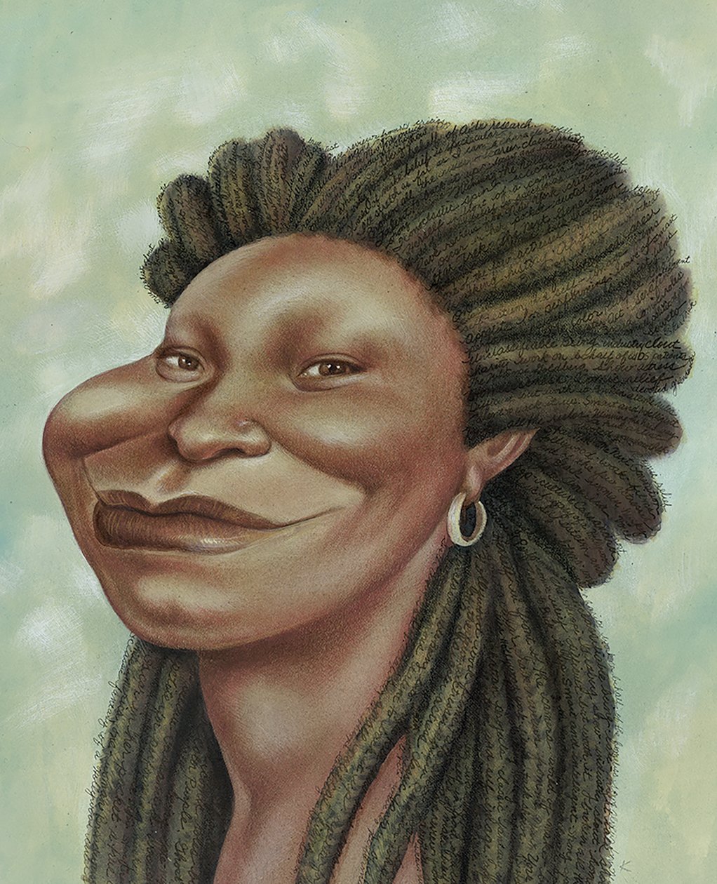 Whoopi av Anita Kunz