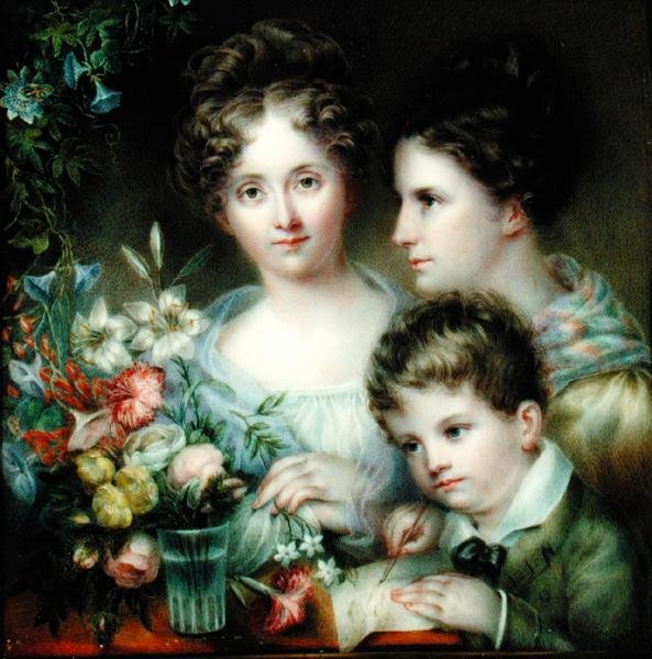 Ann Hall, Mrs Henry Ward och Henry Hall Ward av Ann Hall