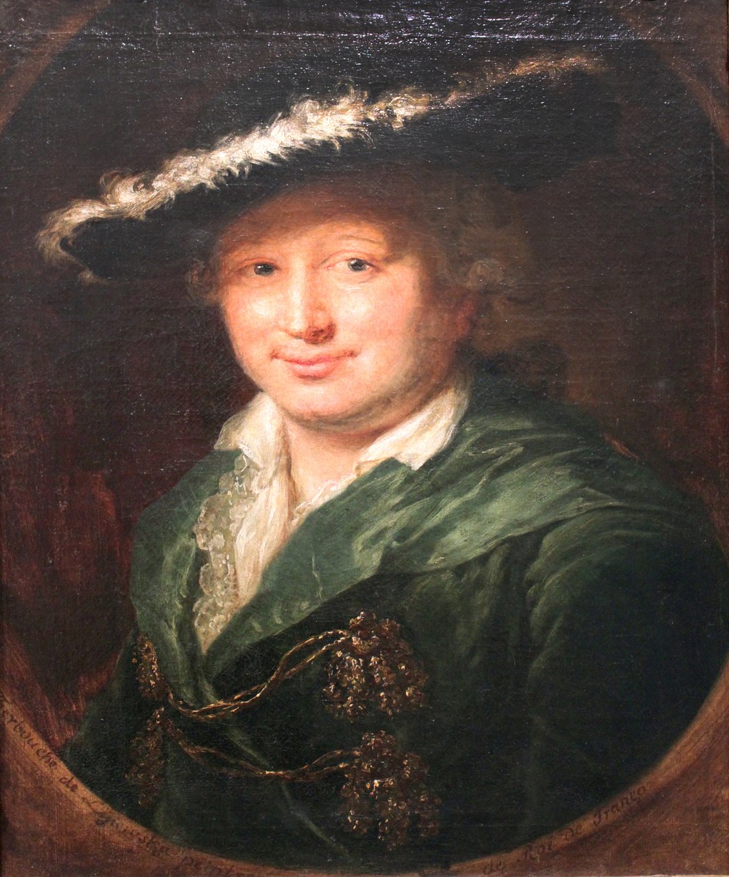 Porträtt av gästgivaren Ernst Friedrich Therbusch, make of the artist av Anna Dorothea Therbusch