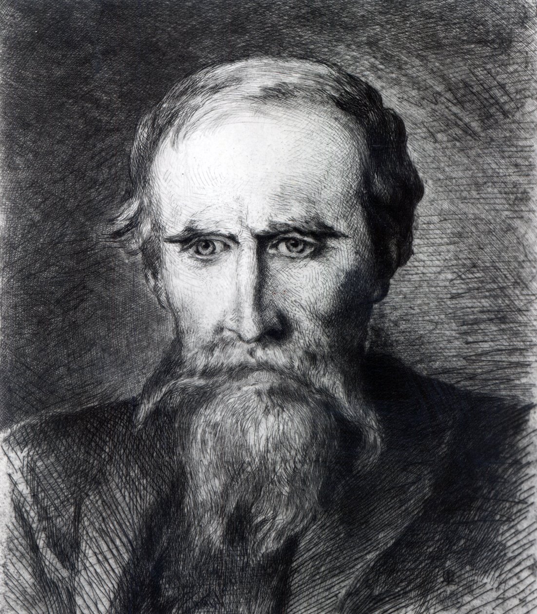 Sir Leslie Stephen, 1889 av Anna Lea Merritt