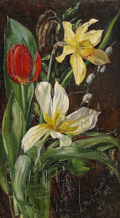 Still Life with Flowers av Anna Munthe Norstedt