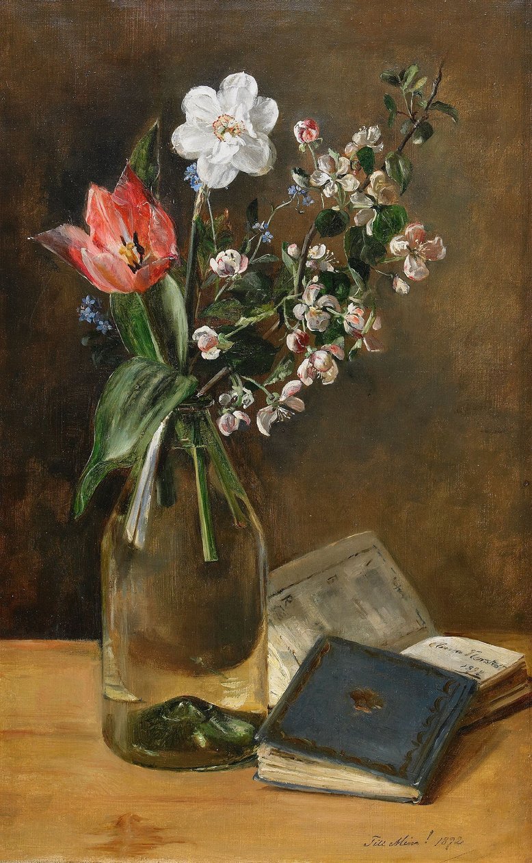 Still Life with Spring Flowers av Anna Munthe Norstedt