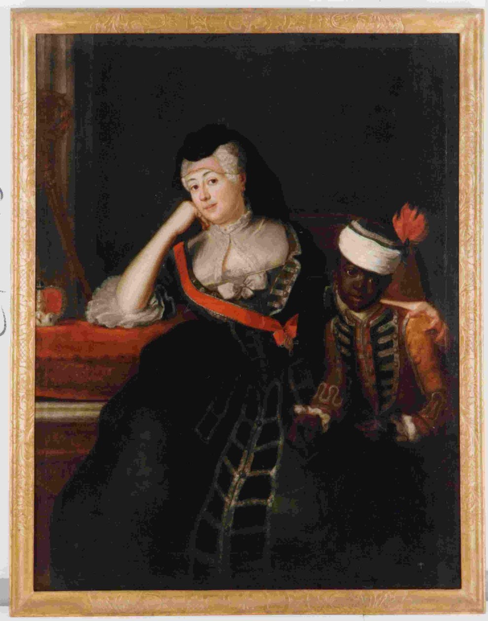 Porträtt av Johanna Charlotte av Anhalt-Dessau (1682-1750) av Anna Rosina de Gasc