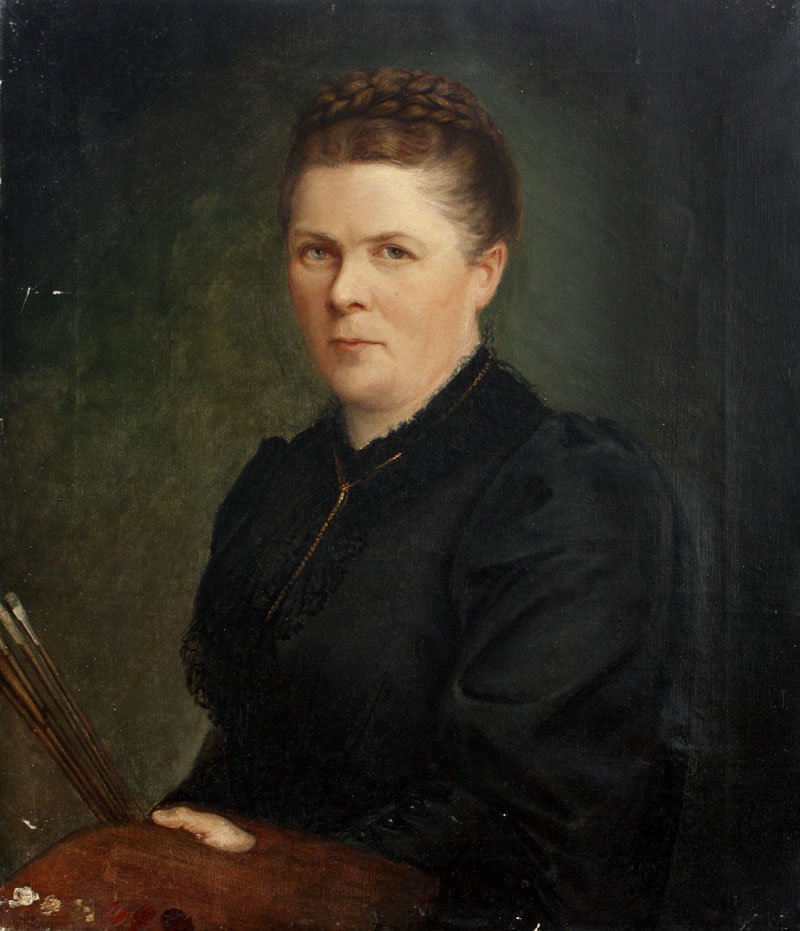 Self-portrait  av Anna Stainer Knittel