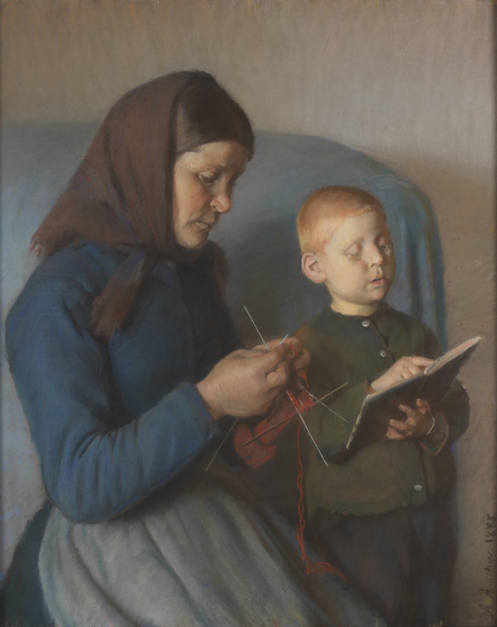Lektionen granskas av Anna Ancher