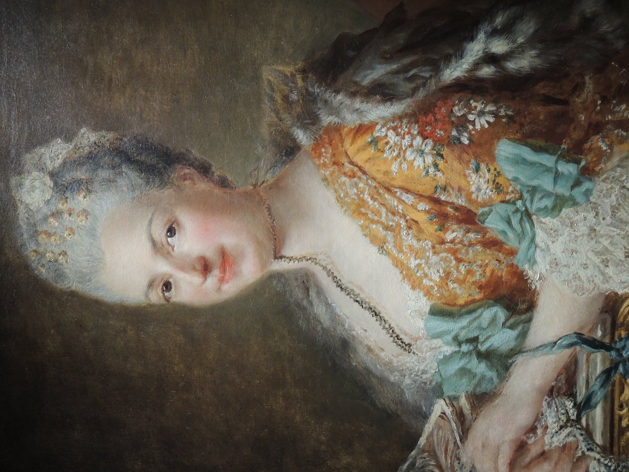Louise-Honorine Crozat du Châtel, hertiginna av Choiseul (Therbush) av Anna Dorothea Therbusch