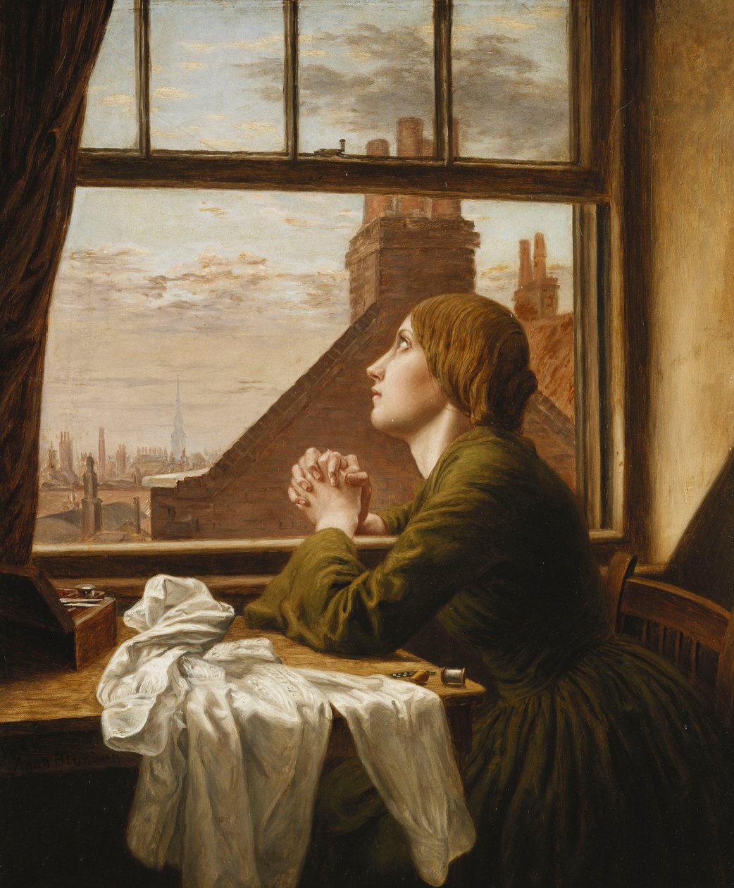 Skjortans sång, 1854 av Anna E. Blunden