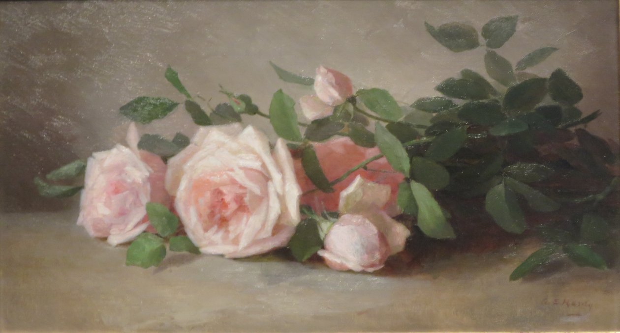 Stilleben med rosor av Anna Eliza Hardy