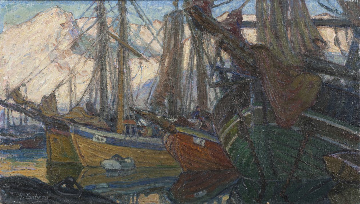 En lugn kväll. Studie från Nordnorge av Anna Katarina Boberg