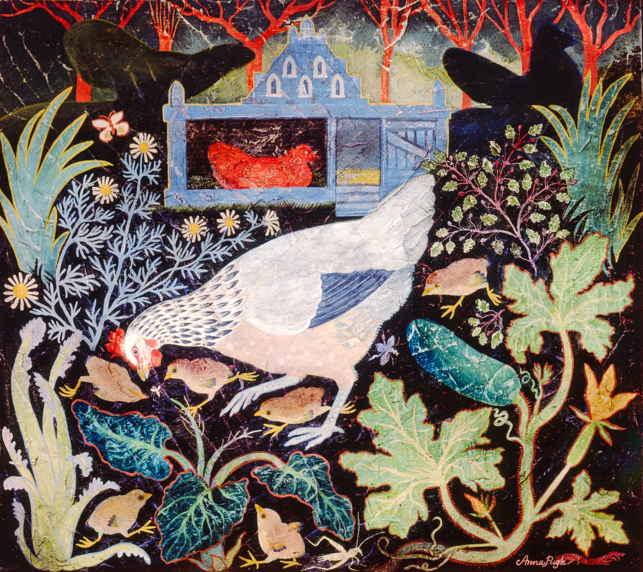 Blue Hutch av Anna Pugh