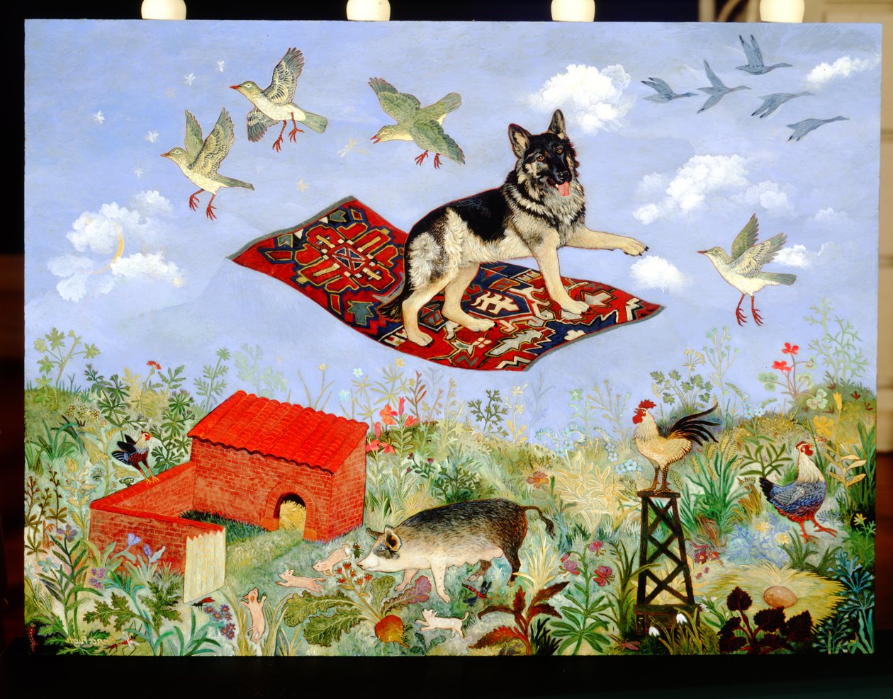 Chasing Clouds, 2010 (akryl) av Anna Pugh
