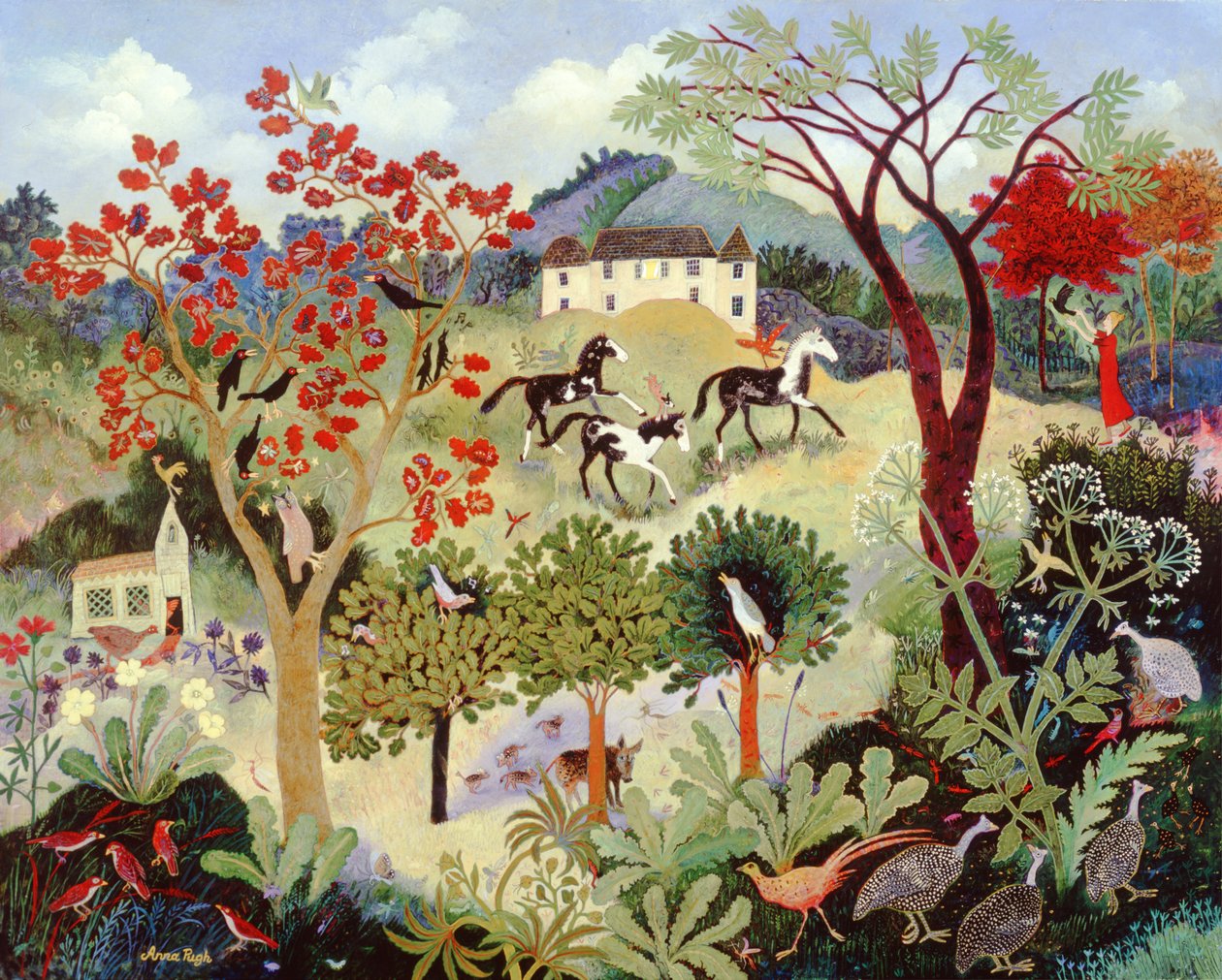 Lätt att se, 2006 (akryl) av Anna Pugh