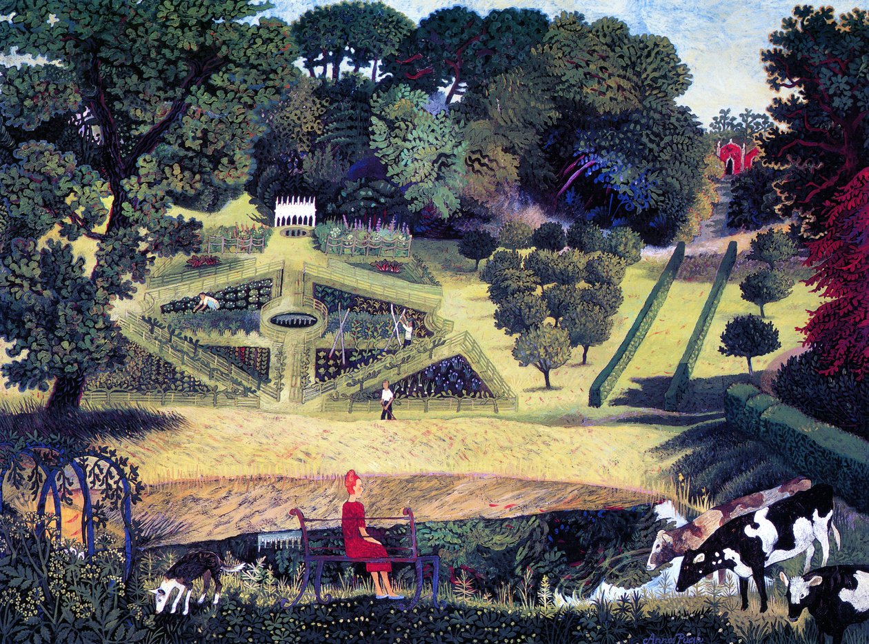 Hög sommar Painswick av Anna Pugh