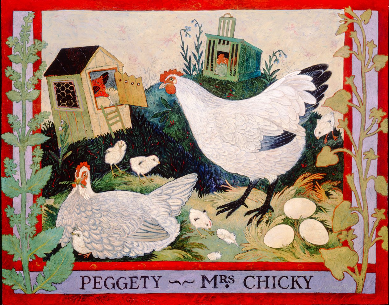 Peggety och Mrs Chicky av Anna Pugh