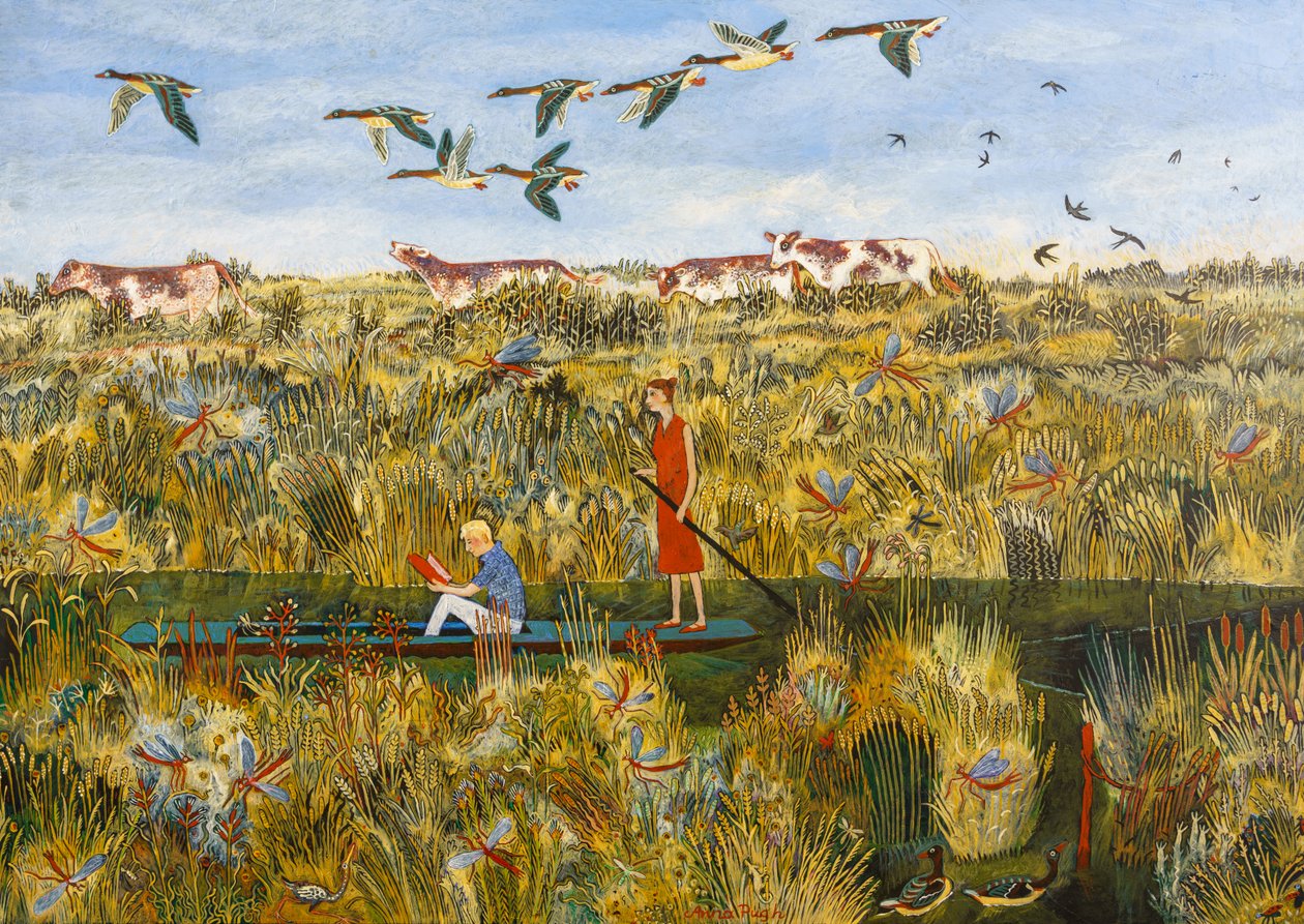 Revision, 2019 (akryl) av Anna Pugh