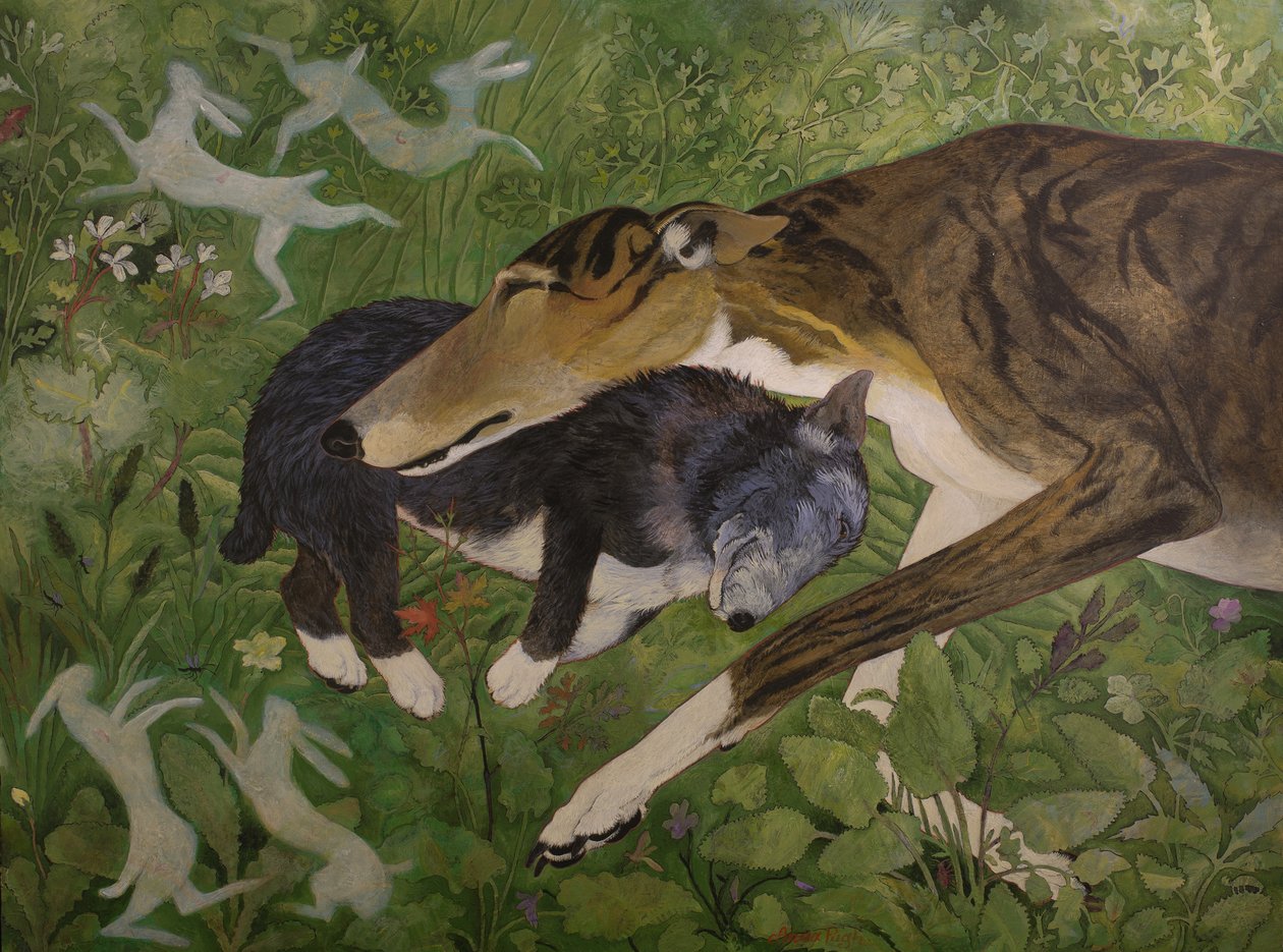 Shared Dreams, 2015 (akryl) av Anna Pugh