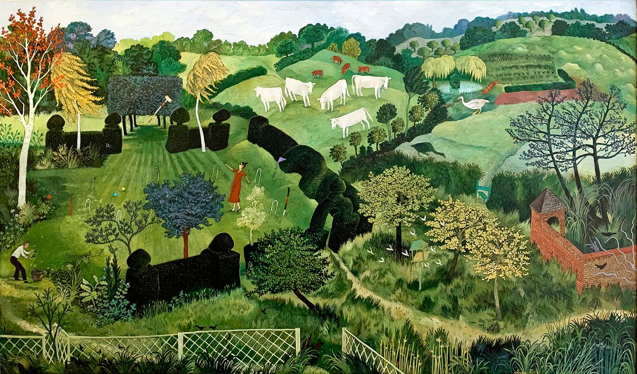 Söndag, 2013 (akryl) av Anna Pugh