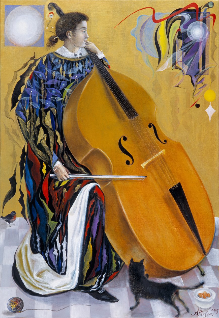 Hebreiska meditationer, 2005 (olja på belgiskt linne) av Annael Anelia Pavlova