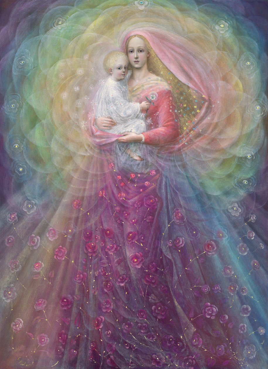 Ora pro nobis, 2015 (olja på belgiskt linne) av Annael Anelia Pavlova