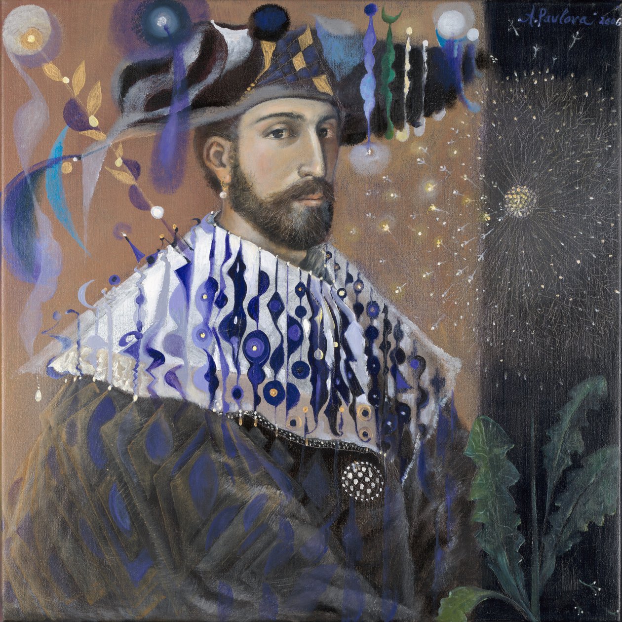 Taurus, 2006 (olja på belgiskt linne) av Annael Anelia Pavlova