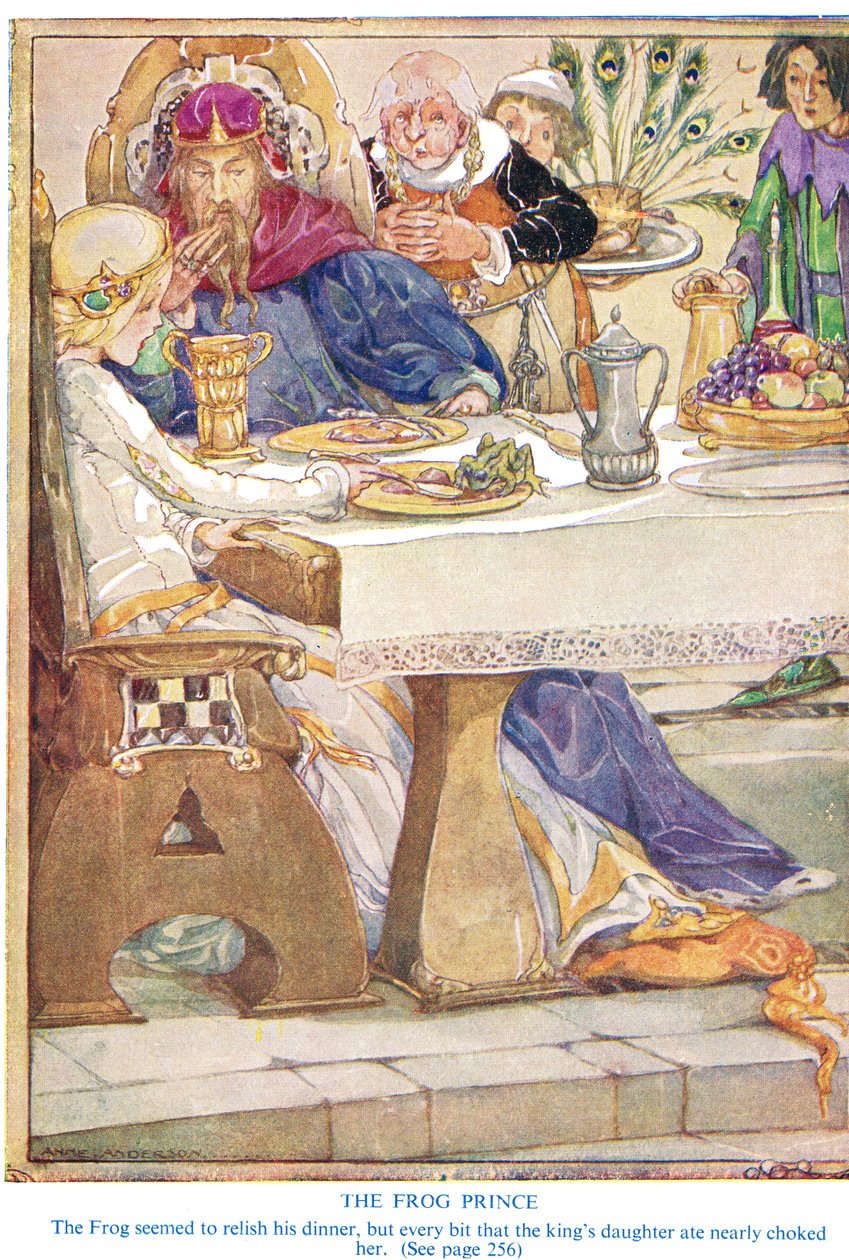 Grodprinsen, illustration från 