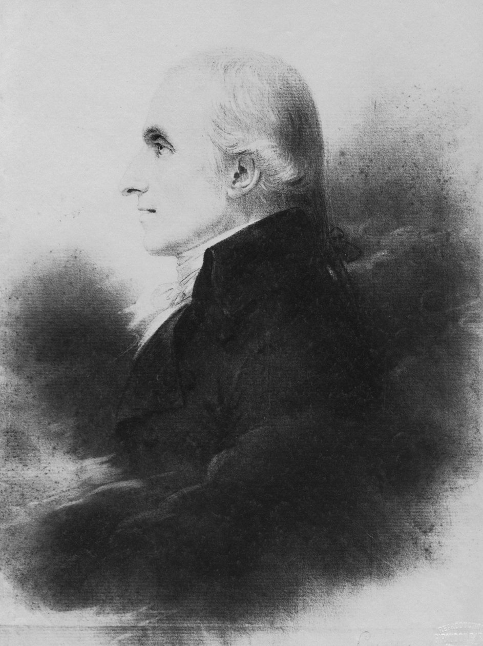 Porträtt av Antonio Canova (svart penna med estompe och svart bly) av Anne Louis Girodet de Roucy Trioson