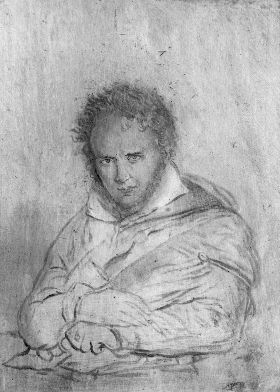 Självporträtt av Anne Louis Girodet de Roucy Trioson