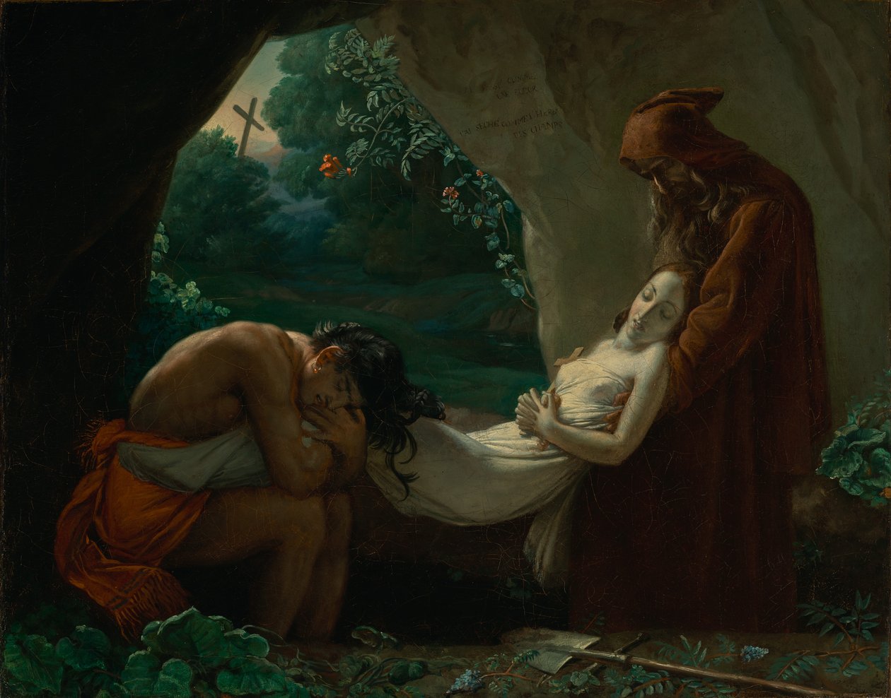 Atalas begravning av Anne-Louis Girodet de Roucy-Trioson