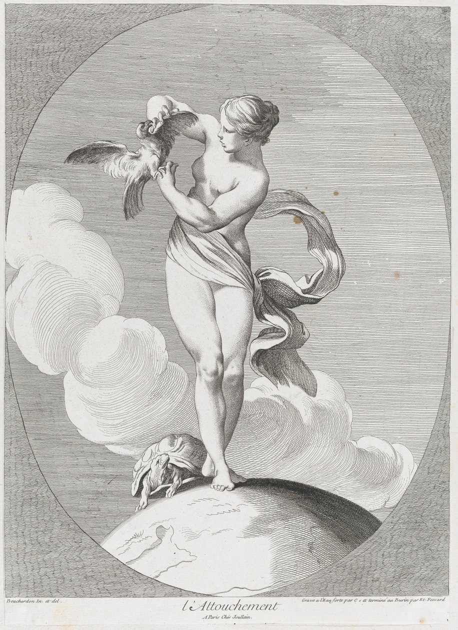 Touch, 1730-65. Skapare: Caylus, Anne-Claude-Philippe de, Etienne Fessard. av Anne Claude Philippe de Caylus, Etienne Fessard