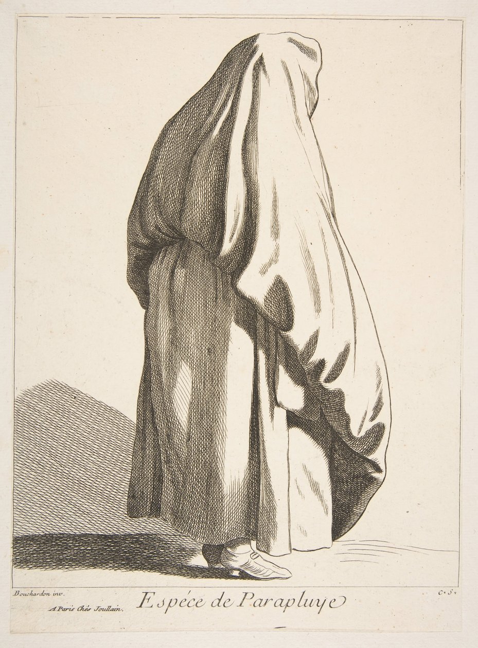 Ett slags paraply, 1746. av Anne Claude Philippe de Caylus