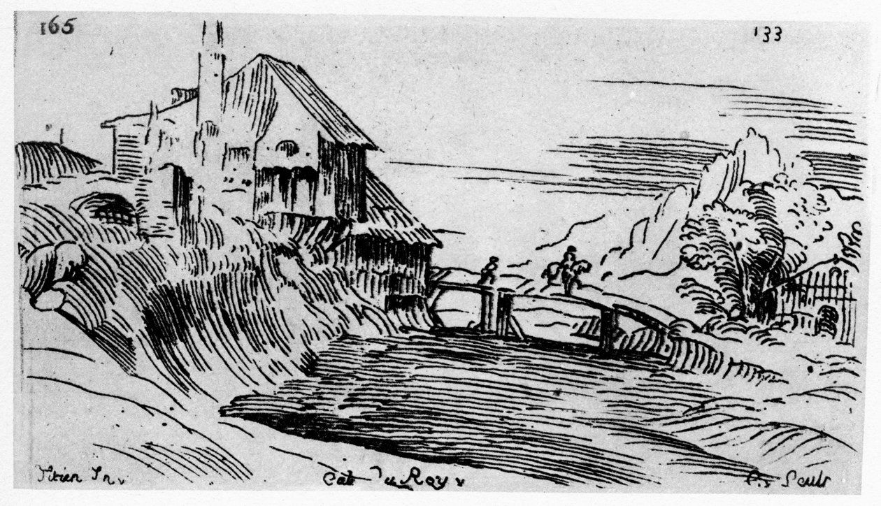 Teckning efter Tizian, c1710-1765 1924 av Anne Claude Philippe de Caylus