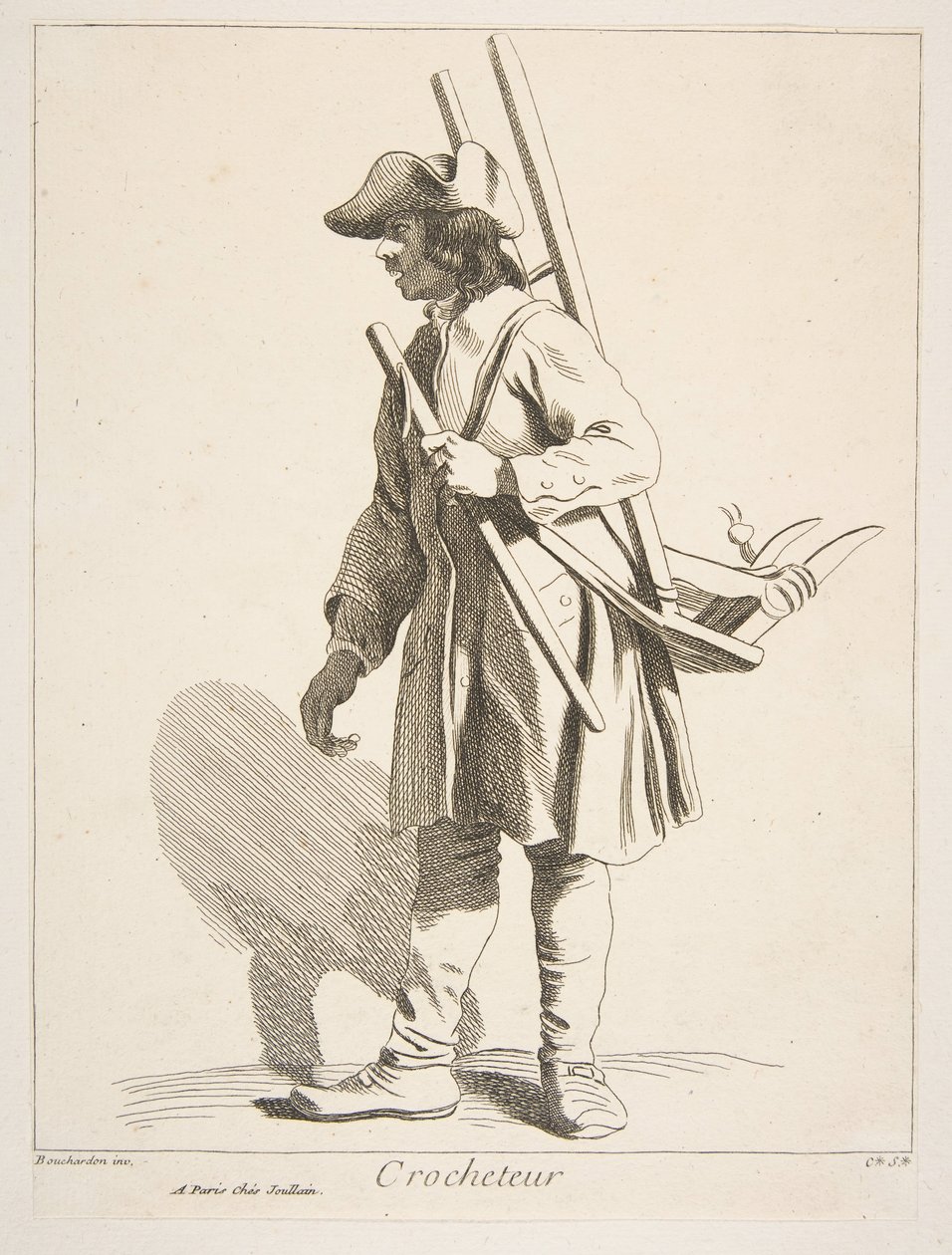 Hårdvaruhandlare, 1746. av Anne Claude Philippe de Caylus