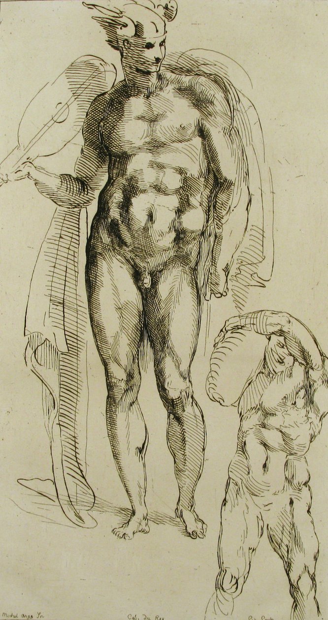 Merkurius, mitten av 1700-talet. av Anne Claude Philippe de Caylus