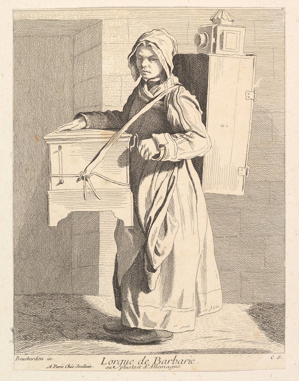 Orgelkvarn, 1737. av Anne Claude Philippe de Caylus