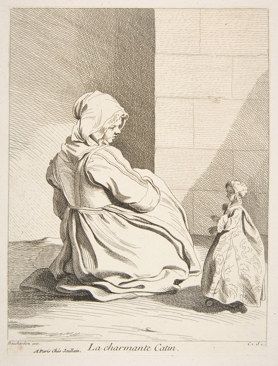 Den charmiga dockan, 1742. av Anne Claude Philippe de Caylus