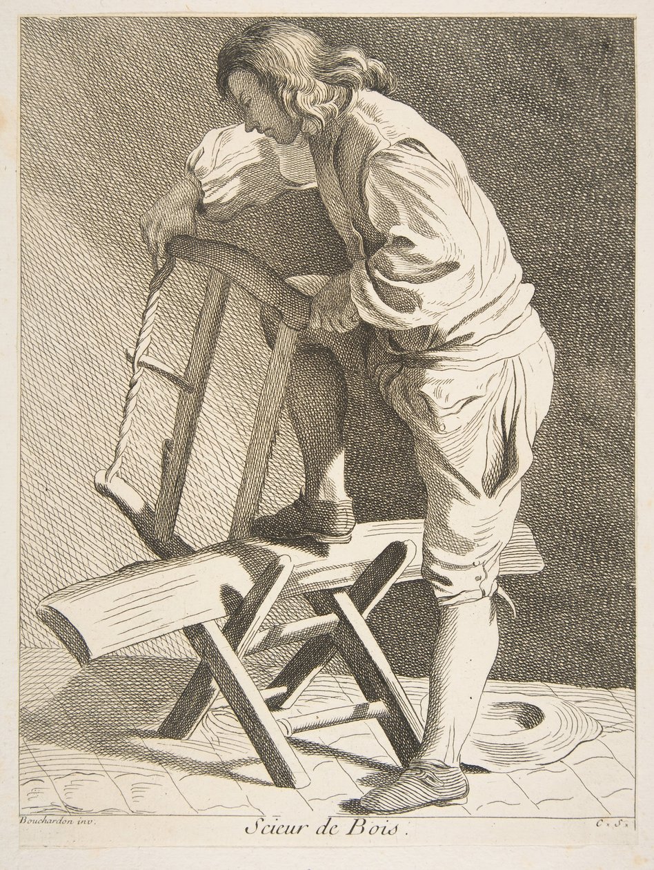 Vedhuggare, 1742. av Anne Claude Philippe de Caylus